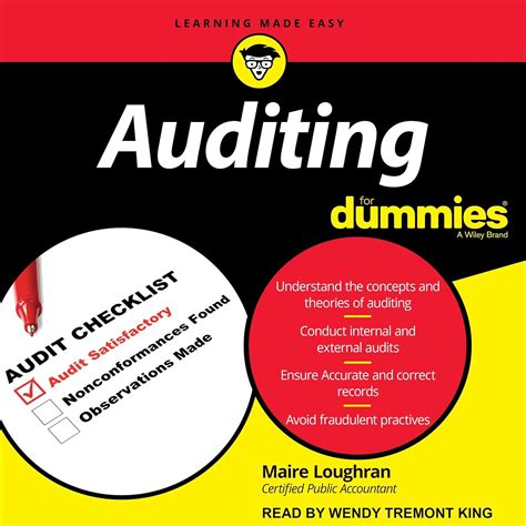 Auditing for Dummies (Audio Download): Marie Loughran, Wendy Tremont ...