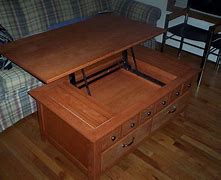 Image result for Lift Up Coffee Table Plans