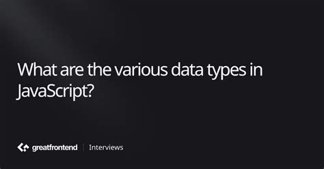 Image result for Difference Data Types in JavaScript