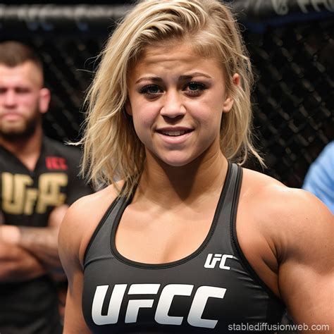UFC Fighter Paige Vanzant Image | Stable Diffusion Online