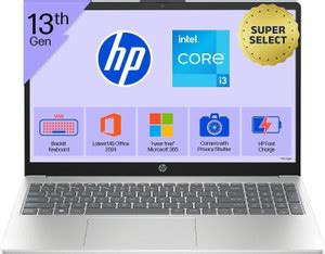 HP Laptop Intel Core i3 13th Gen 1315U - (8 GB/512 GB SSD/Windows 11 ...