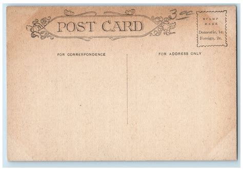 c1910 Scene at Monger Block Elkhart Indiana IN Posted Antique Postcard ...