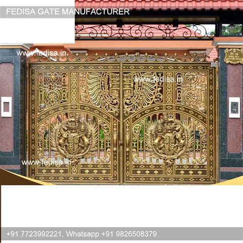 Boundary Wall Design With Gate Main Gate Design With Small Gate Simple ...
