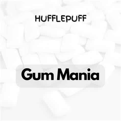 Buy Hufflepuff Gum Mania Hookah Flavor (50g) | Premium Hukka Flavors ...