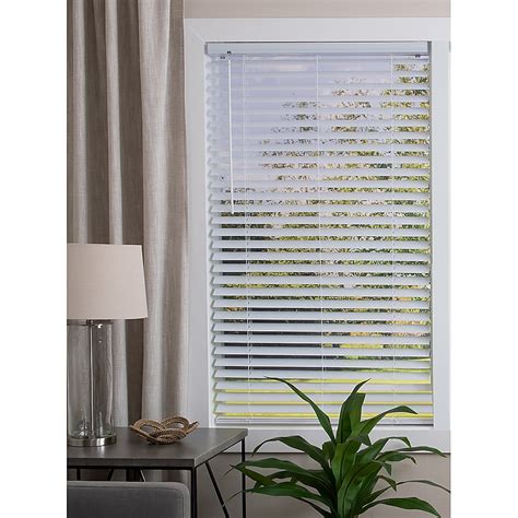 Project Source Premium 2-in Slat Width 20.5-in x 48-in Cordless White ...