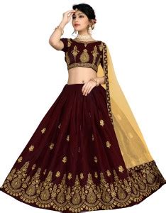 Leons Fab Girls Lehenga Choli Ethnic Wear Embroidered Lehenga, Choli ...