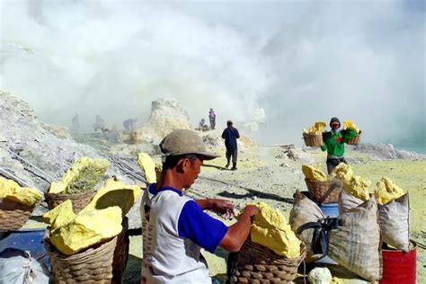 Image result for Kawah Ijen Volcano Exploding Blue Flames