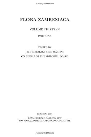 Buy Flora Zambesiaca Volume 13, Part 1: Asparagaceae, Behniaceae ...