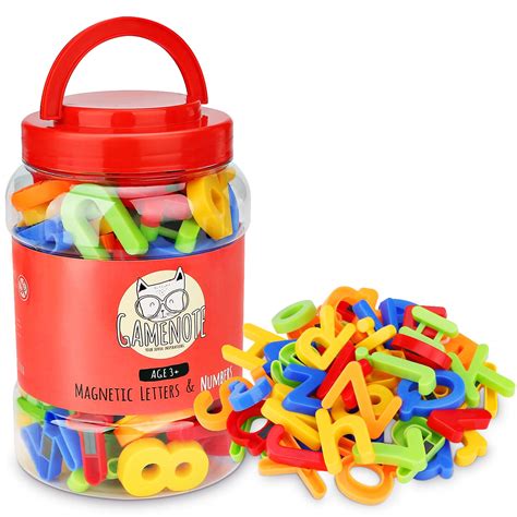 Gamenote Magnetic Letters and Numbers for Toddlers - Plastic Alphabet ...