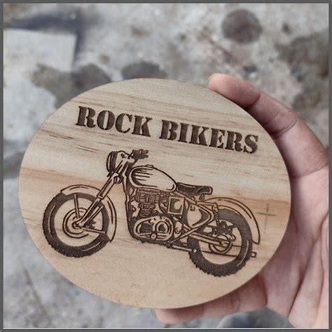 Wooden Fridge Magnets