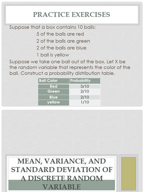Image result for Discrete Random Variable Variance StatCrunch