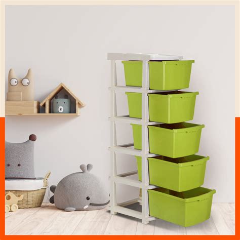 Home Storage 5 Drawers Organizers for Clothes/Kitchen/Wardrobe – Bathla ...