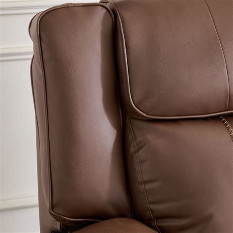 Buy Torino Faux Leather 1-Seater Electric Recliner - Brown from Home ...