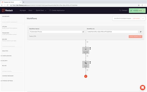 File Stack Av API Workflow 的图像结果