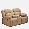 Duroflex Avalon Twin - 2 Seater Premium Fabric Manual Recliner Sofa | 3 ...