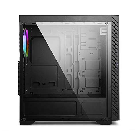 Ant Esports ICE-200TG Mid Tower Gaming Cabinet Computer case with RGB ...