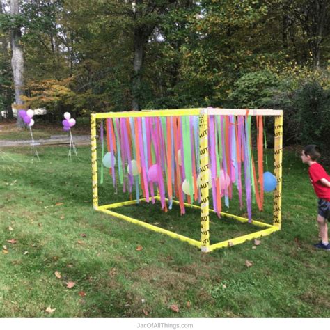 Backyard Obstacle Course Party for Kids - Jac of All Things