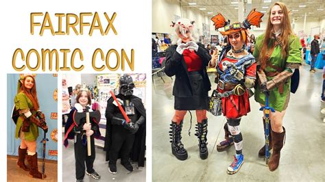 Fairfax Comic Con 🌞2023- Dulles Expo Virginia Cosplay👈 - YouTube