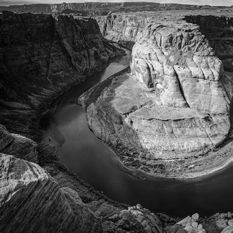 Download wallpaper 2780x2780 canyon, rocks, mountains, bw ipad air ...