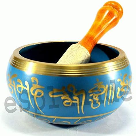 ESPLANADE 4 inches - Singing Wooden Bowl Tibetan Buddhist Prayer ...