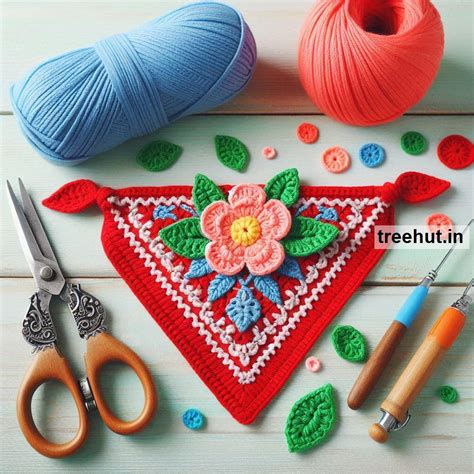 Crochet Bandana Ideas with Leftover Yarn