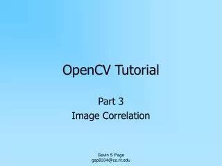 OpenCV Tutorial for Beginners 的图像结果