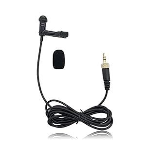 Lavalier Microphone Replacement for Sennheiser Wireless Transmitter/ME ...