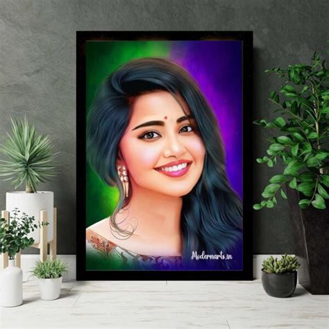 Customize Oil Painting Photo Frame