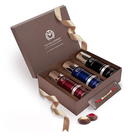 Buy The Man Company Rakhi Body Perfume Trio Set - Noir, Bleu, Rouge ...