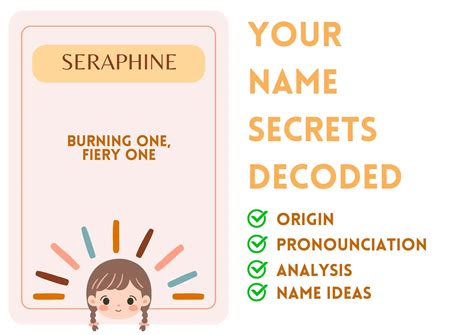 Seraphine - Christian Girl Name Meaning and Pronunciation