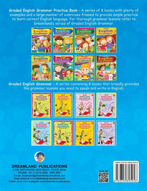 Graded English Grammar Practice Book - 8 – mumma.com