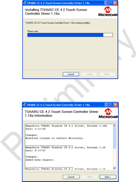 TSHARC WinCE Drivers Manual Datasheet by Microchip Technology | Digi ...