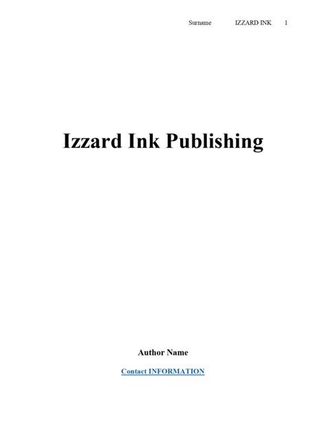 Image result for Manuscript Page Header Format