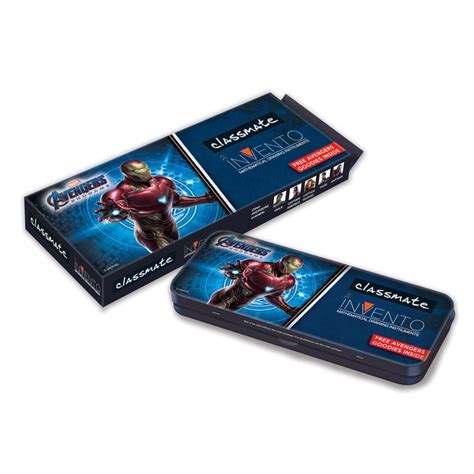 Classmate Invento Avenger Themed Geometry Box