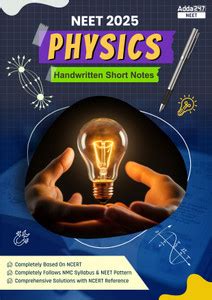 NEET 2025 Physics Personalised Handwritten Notes Based On NCERT And NMC ...