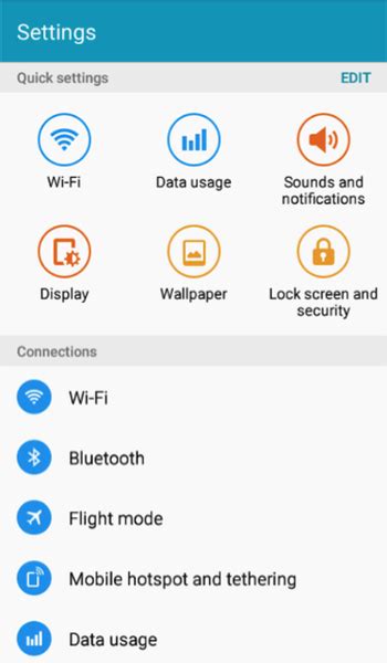 Image result for Data Usage Android Device