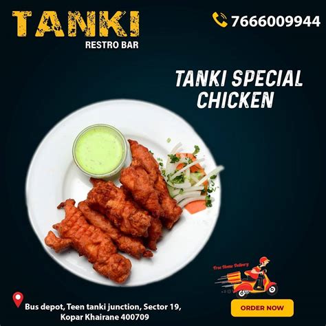 Menu at Tanki Restro Bar, Navi Mumbai