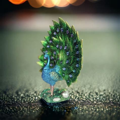Chocozone Dancing Peacock Showpieces for Home Decor Items for Home ...