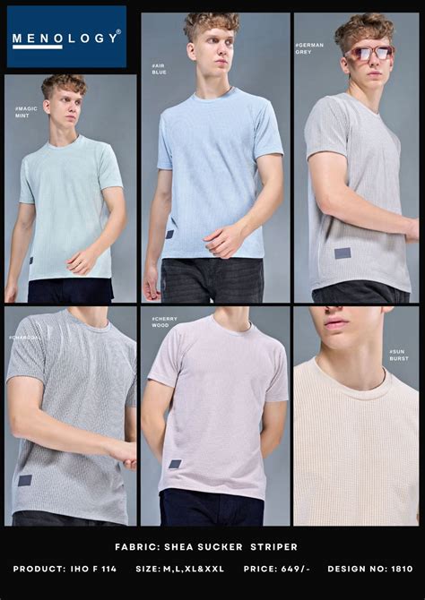 Round Neck Iho F 114 Striper Menology Lycra Mens Tshirts Manufacturer ...