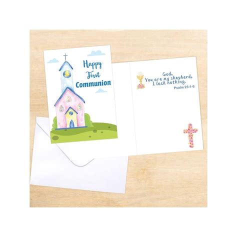 ceiba tree Holy First Communion Cards 12 PCS with | Ubuy India