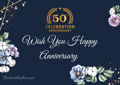 Happy 50th Anniversary Wishes | 50 Years Of Wedding | Best Wishes