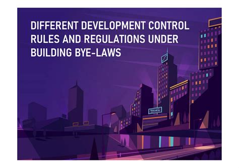 Development control rules and regulation | PDF