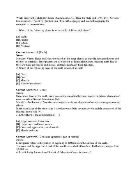 Image result for World Geography Questions