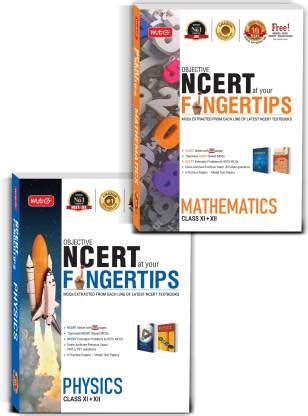 MTG Objective NCERT At Your FINGERTIPS Combo - Physics Mathematics ...
