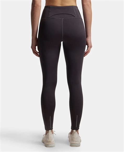 Buy Microfiber Elastane Performance 7/8th Leggings with Broadwaistband ...