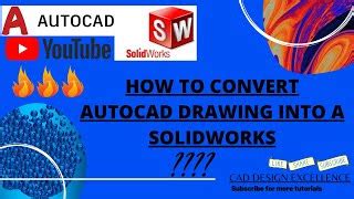 How to Open AutoCAD File in SolidWorks 的图像结果