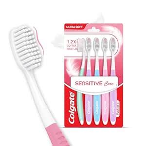 Buy Colgate Gentle Sensitive Care Ultra Soft Bristles Toothbrush - 5Pcs ...
