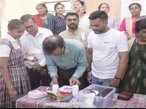 Hemoglobin check of 200 female students in MTM Girls High School ...