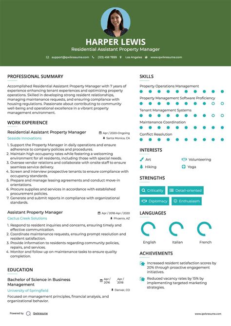 10+ Assistant Property Manager Resume Samples & Templates for 2025