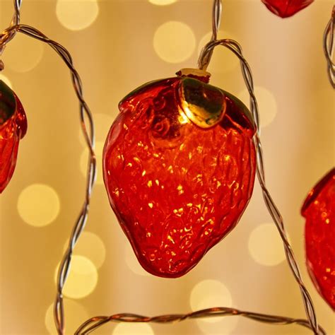 Buy Corsica Bright Strawberry String Light - 10 LEDs from Corsica by ...